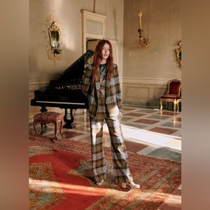 NWT Sezane 100% wool Fabio trousers size 6